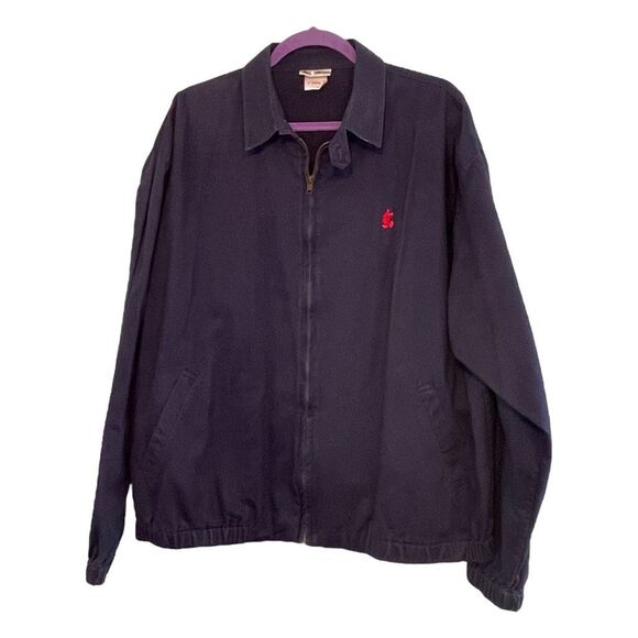 Walt Disney World Embroidered Mickey Mouse Harrington Jacket XL - Picture 1 of 5